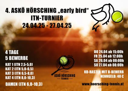 4. ASKÖ HÖRSCHING "early bird" ITN-TURNIER